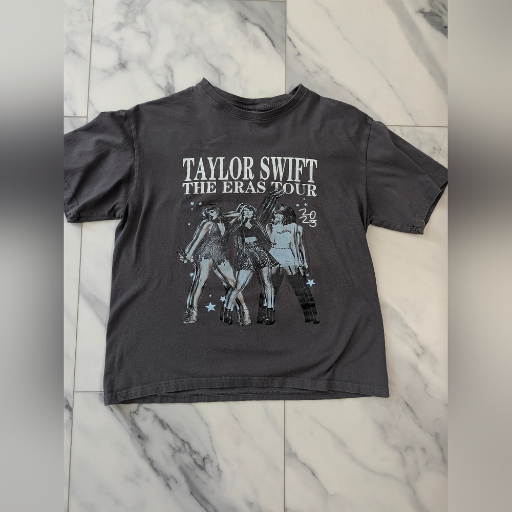 Gray Taylor Swift The Eras Tour T-Shirt
